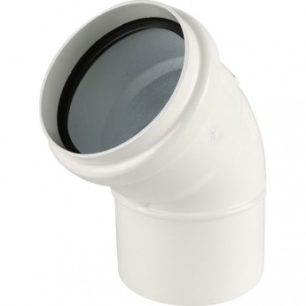 Отвод BAXI полипропиленовый 45' 80 мм для конденсационных котлов